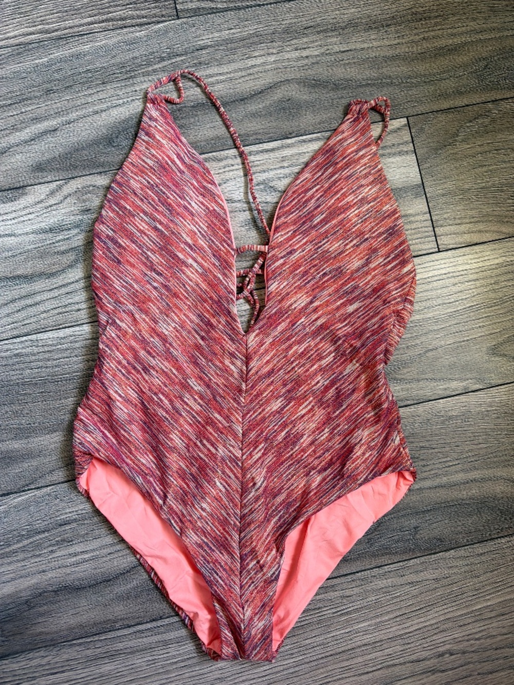 BECCA plunge neck swim